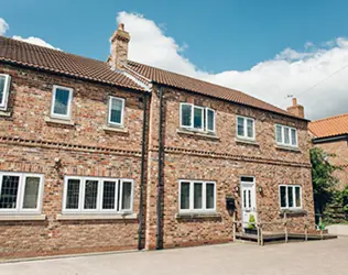 The Lodge - outside view of care home